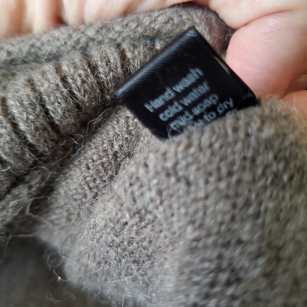 Peruvian Connection Brown Button-Up Cardigan - image 6